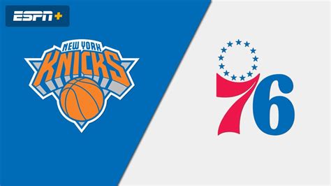 sixers vs knicks stream